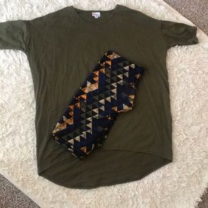 Lularoe LARGE Green irma